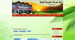 Desktop Screenshot of hotelpousadapordosol.com