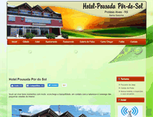 Tablet Screenshot of hotelpousadapordosol.com